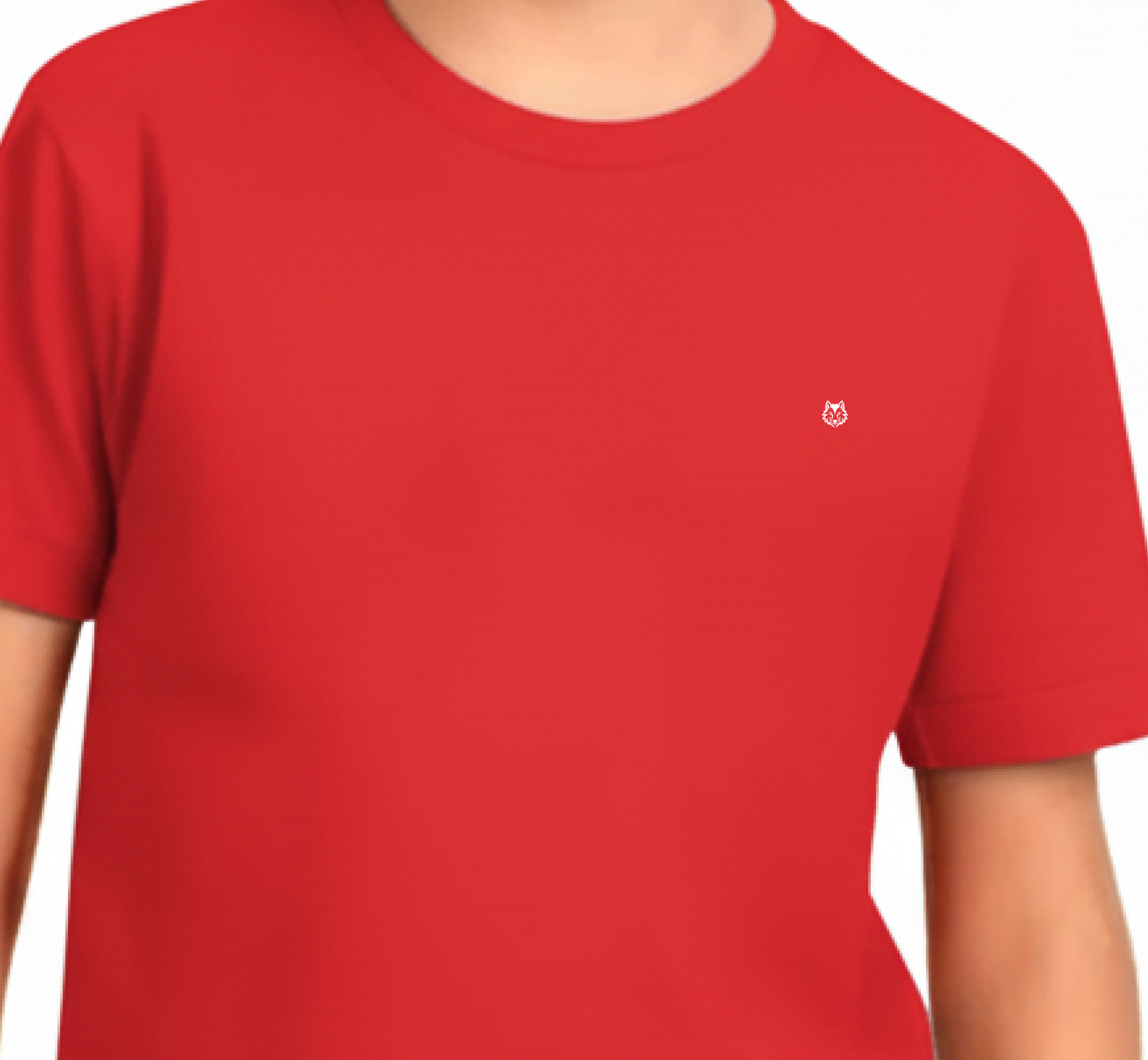 Kids Solid Round Neck Cotton T-Shirt for Boys - Image 5